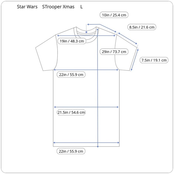 Star Wars Stormtrooper Merry Force Be With You Heather Gray Grey L Large Fandom - Picture 10 of 11